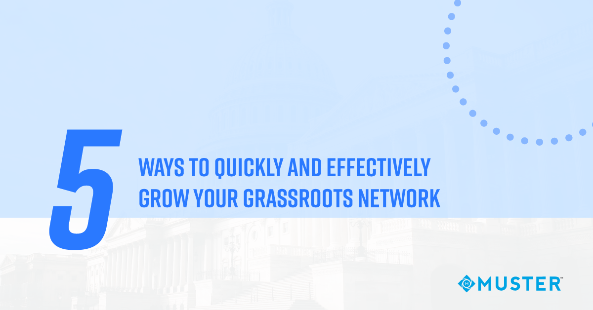 Advocate Acquisition Five Ways To Grow Your Grassroots Network