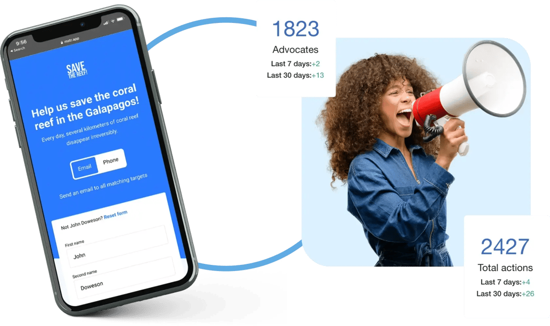 Muster Advocacy Campaign Software
