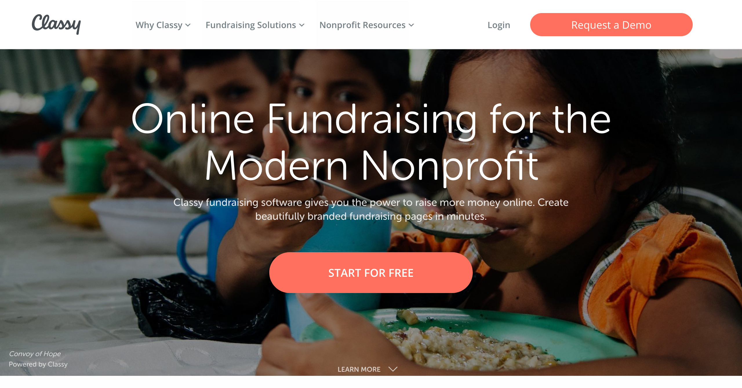 Classy.org Online Fundraising Muster Software