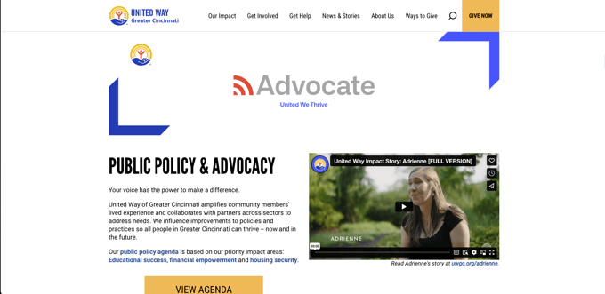 United Way Greater Cincinnati Advocacy Toolkit