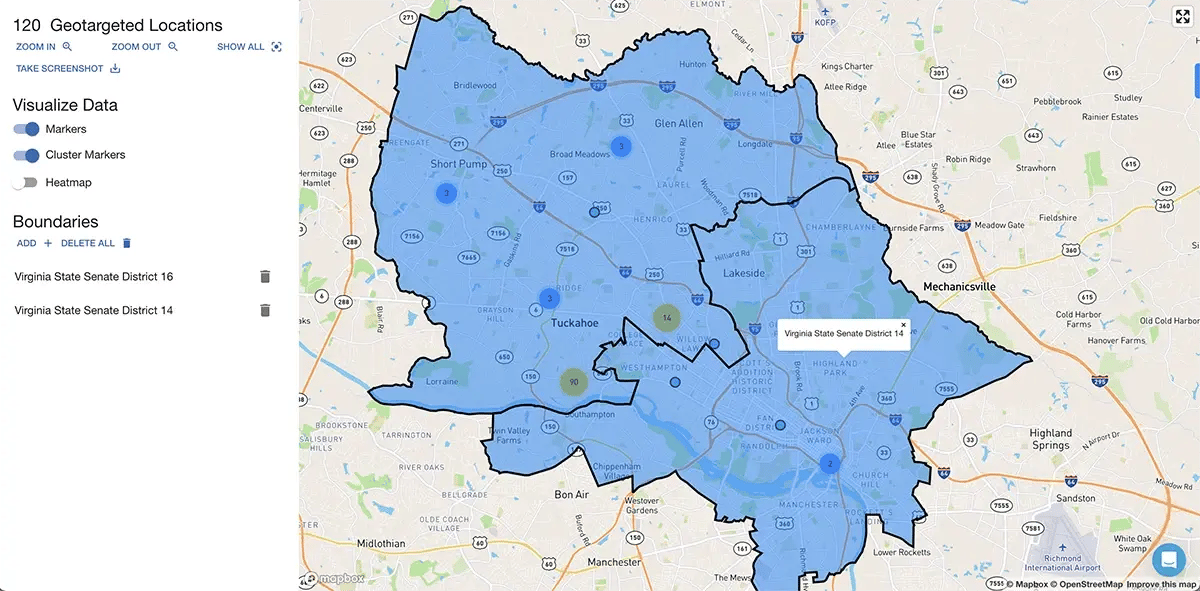 advocacy crm location intelligence government relations
