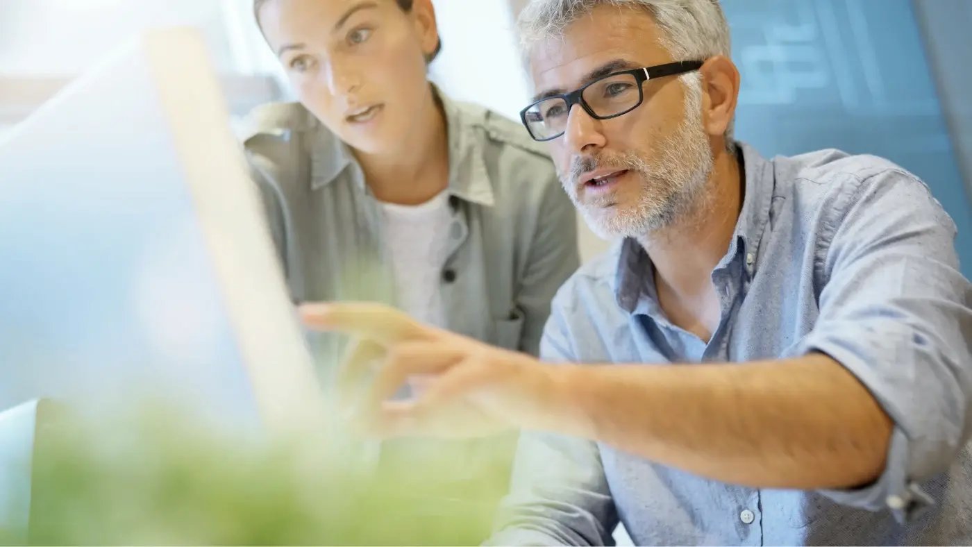 Fundraising team planning a campaign using Salesforce analytics and data insights