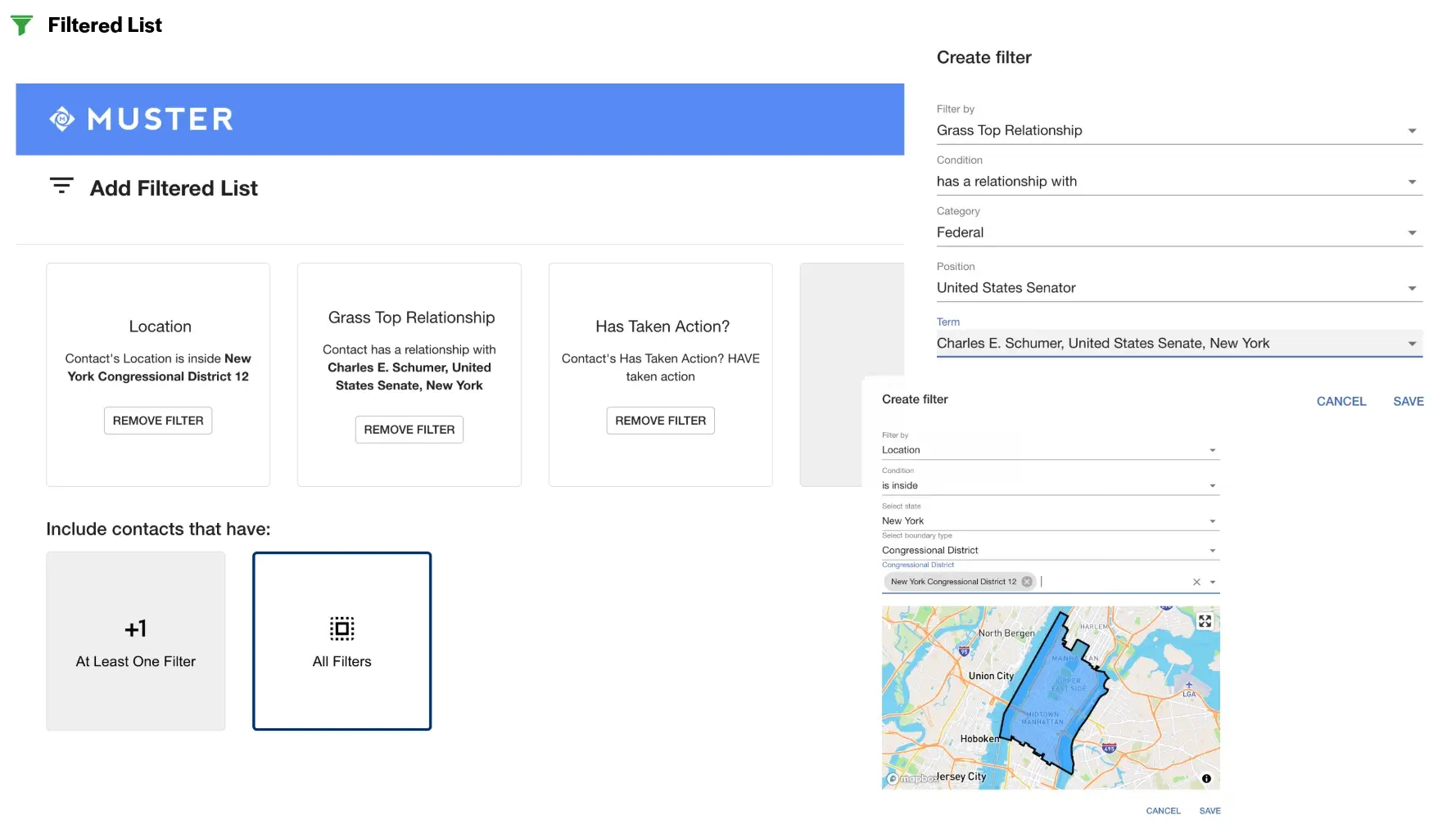 advocacy crm muster